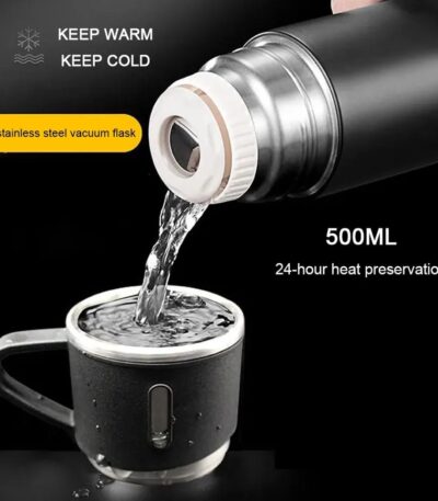 3 Cup Stainless Steel Vacuum Flask