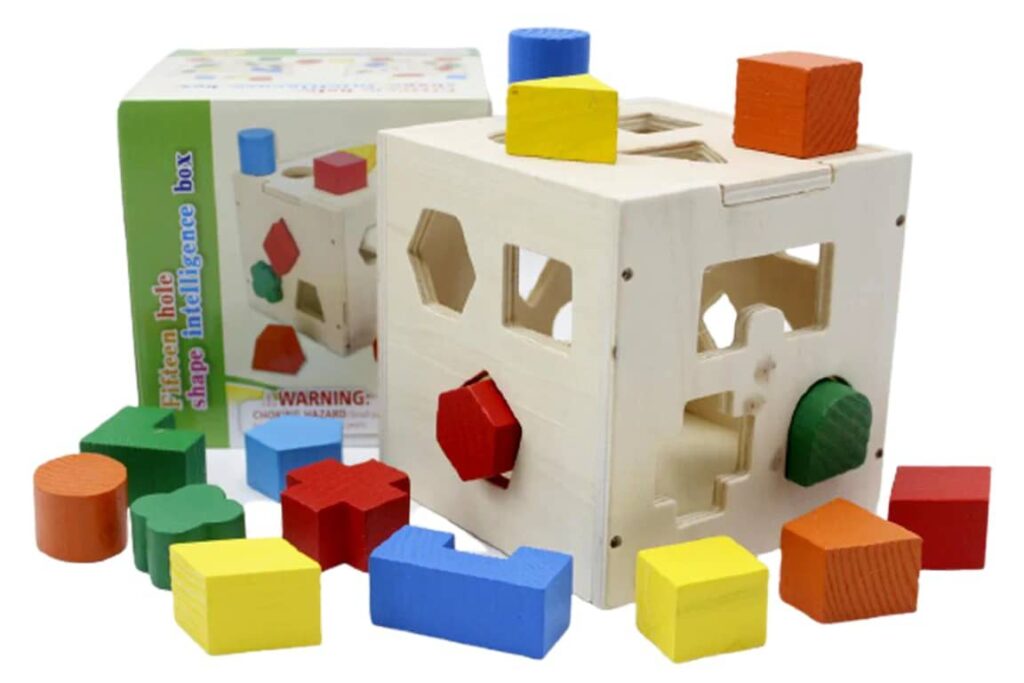 Kids Wooden Shape Sorter Puzzle