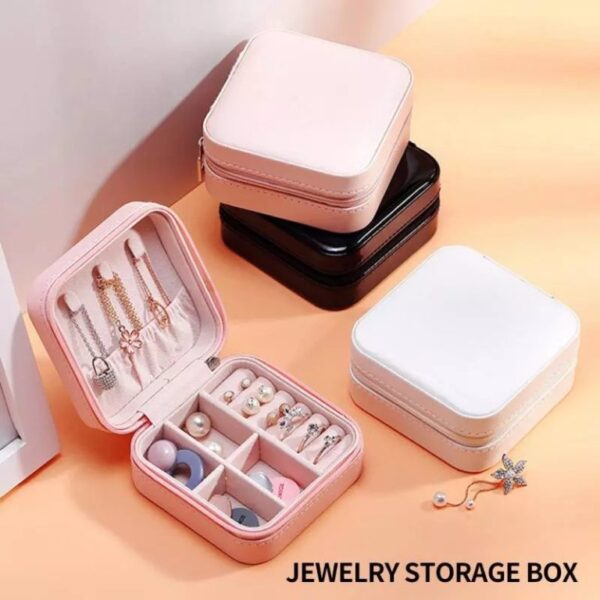 Compact Travel Jewellery Organizer Box