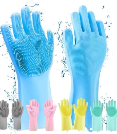 Magic Silicone Dishwashing Gloves