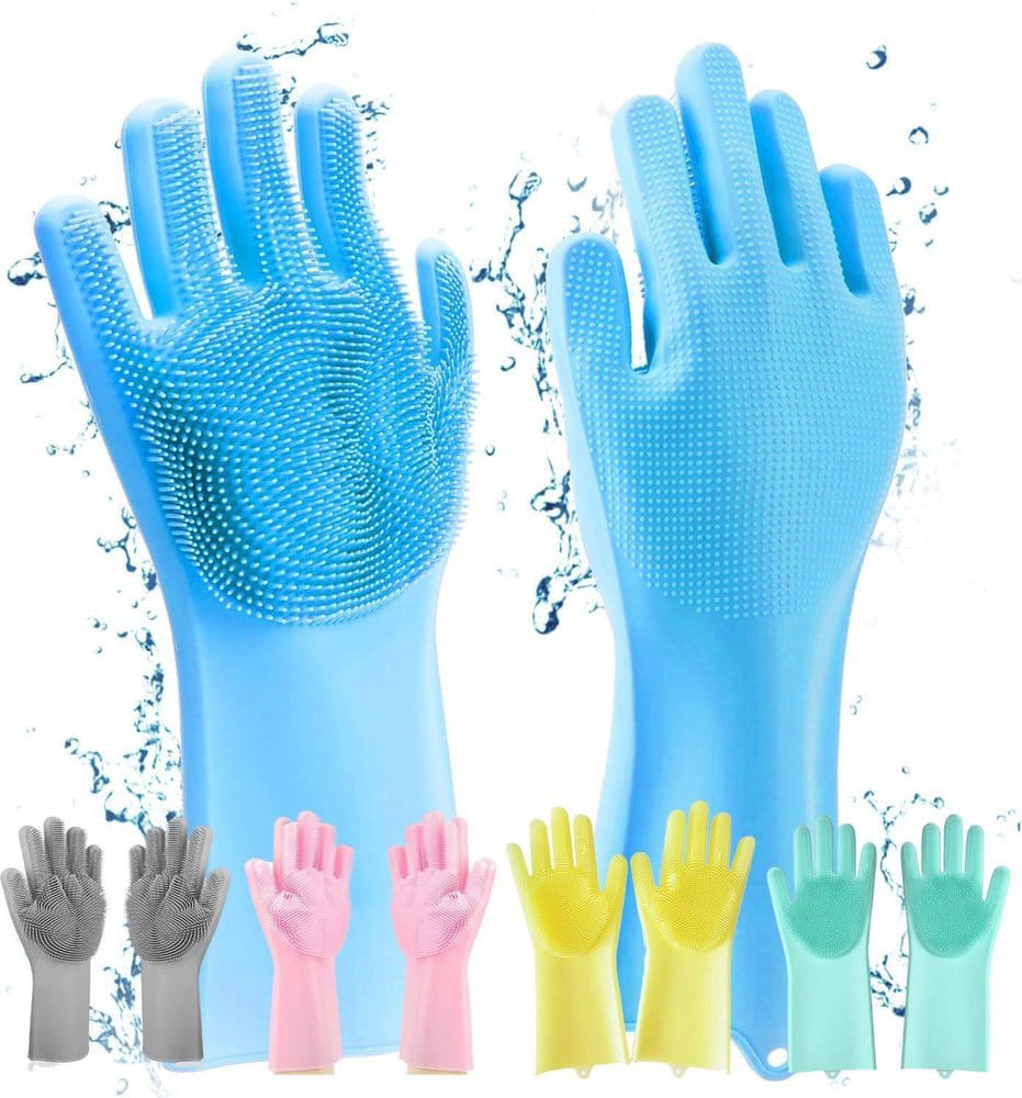 Magic Silicone Dishwashing Gloves