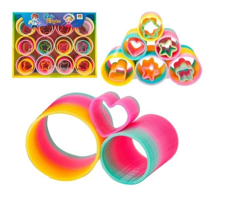 Rainbow Circle Spring Toy
