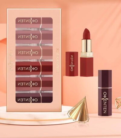 6 Pcs High Pigmented Lipstick Pack