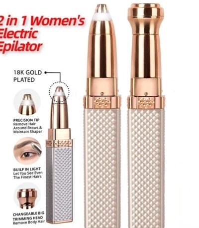 2 in 1 Women Epilator and Shaver