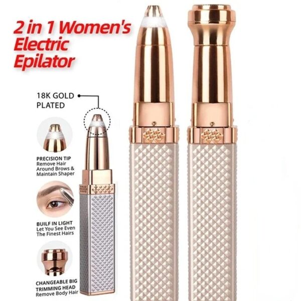 2 in 1 Women Epilator and Shaver